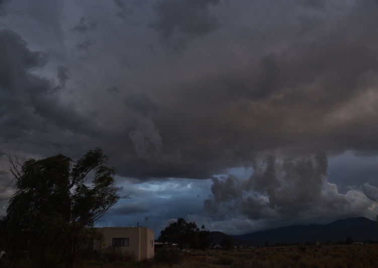 storm clouds